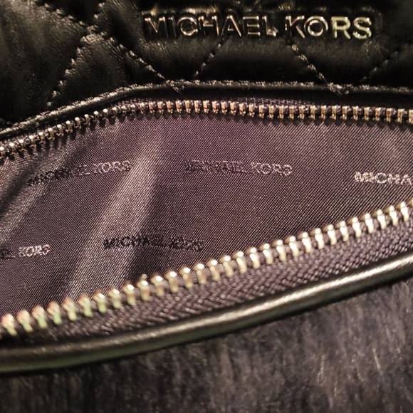 Michael Kors fur backpack purse - Picture 5 of 5